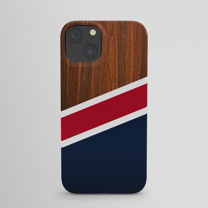 Wooden New England iPhone Case