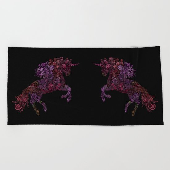 Unicornis Filix Beach Towel