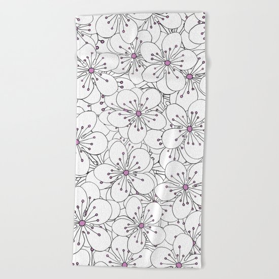 Cherry Blossom Pink - In Memory of Mackenzie Beach Towel
