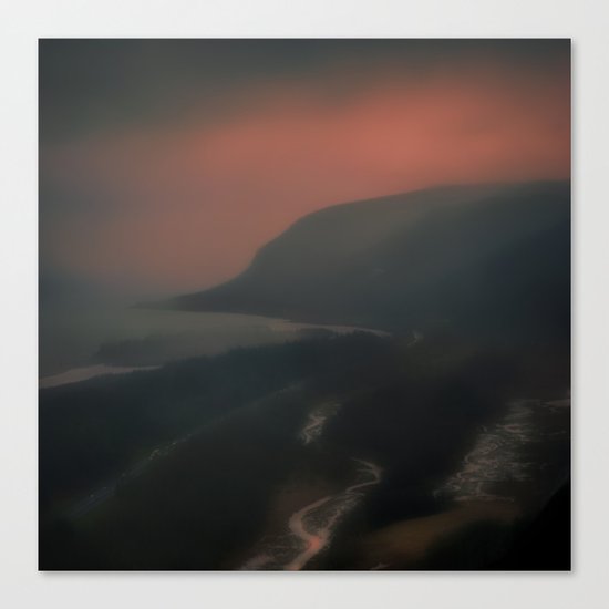 East of Crown Point, Oregon Canvas Print