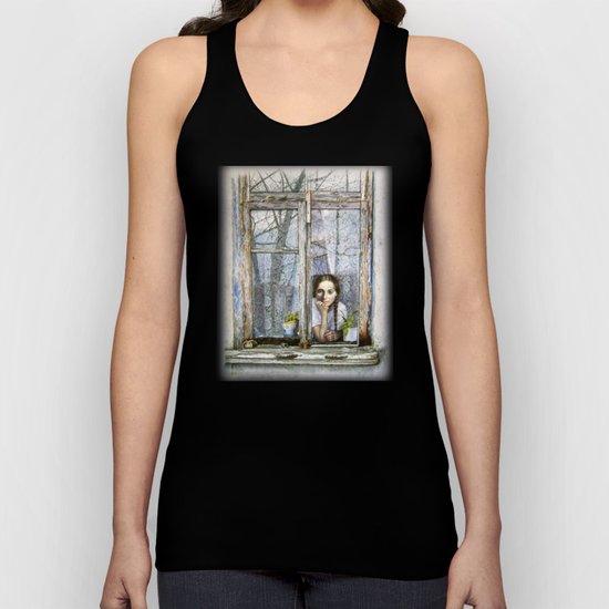 Fragments of My Childhood Unisex Tank Top