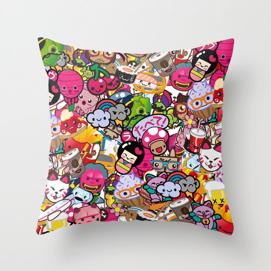 Supercombo #2 Throw Pillow