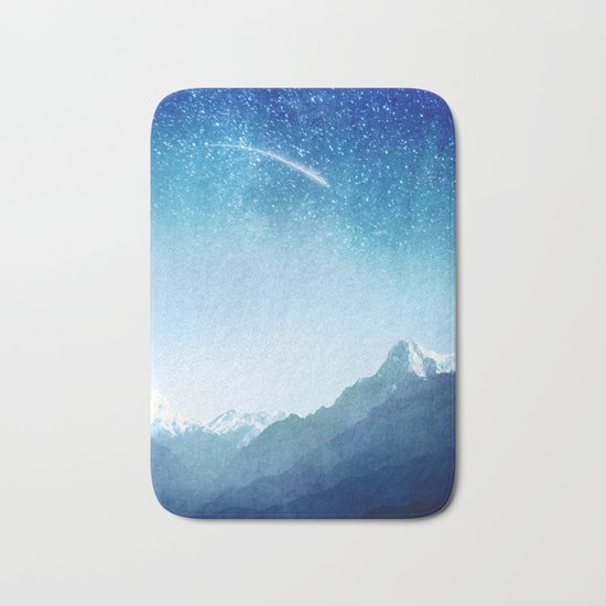 A Brilliant Star Bath Mat