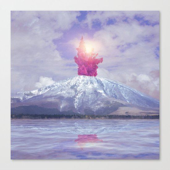 Color Explosion Canvas Print