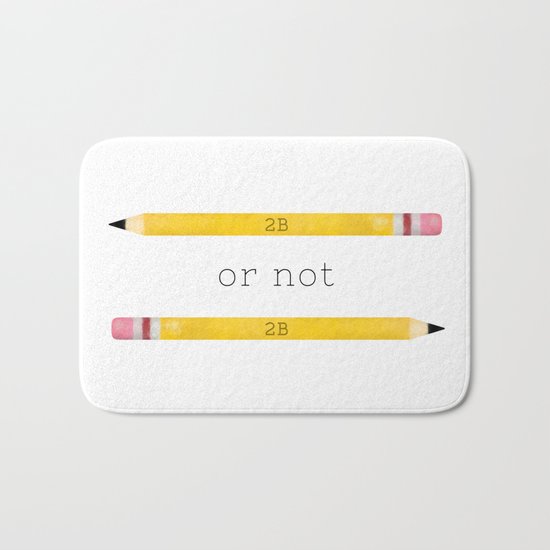 2B or not 2B Bath Mat