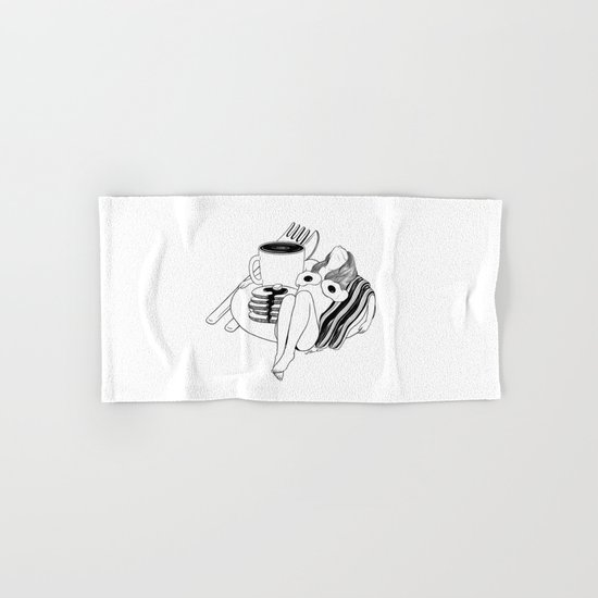 Big Breakfast Hand & Bath Towel