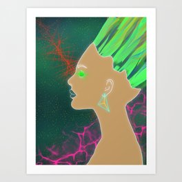 FLEETING Art Print