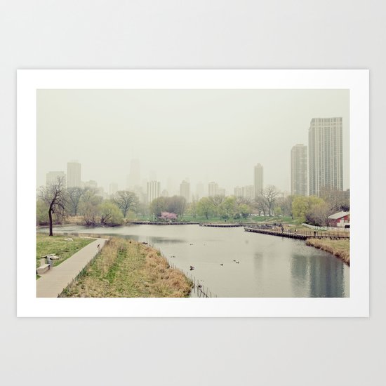 Chicago Fog Art Print