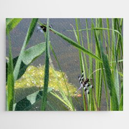 Dragonfly by the Pond Jigsaw Puzzle