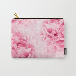 Light Red Peonies Dream #1 #floral #decor #art #society6 Carry-All Pouch