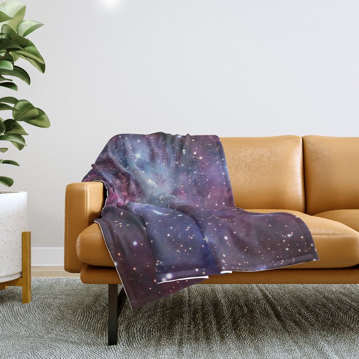 Nebula Galaxy Throw Blanket