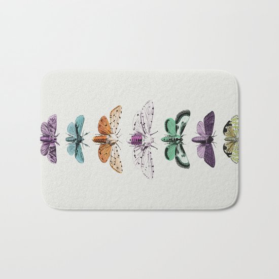 Techno-Moth Collection Bath Mat