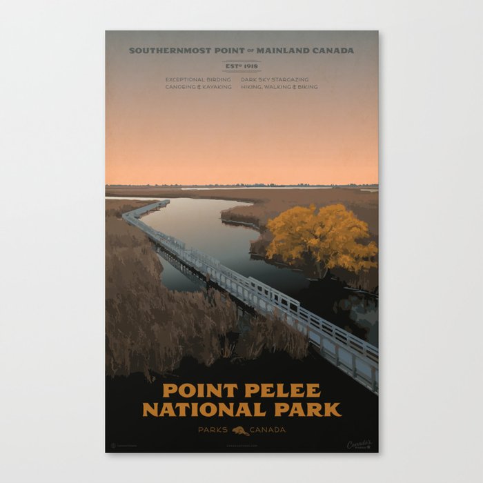 Point Pelee National Park Canvas Print