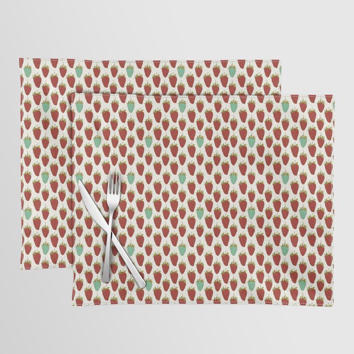 Strawberry Placemat