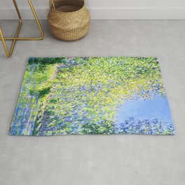 Monet: Bend in the River Epte Rug
