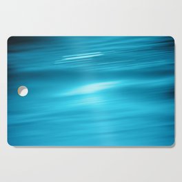 Underwater blue background Cutting Board