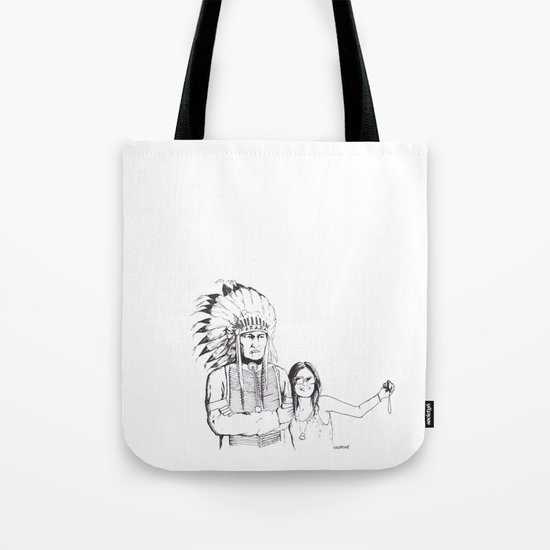 Please Smile Tote Bag