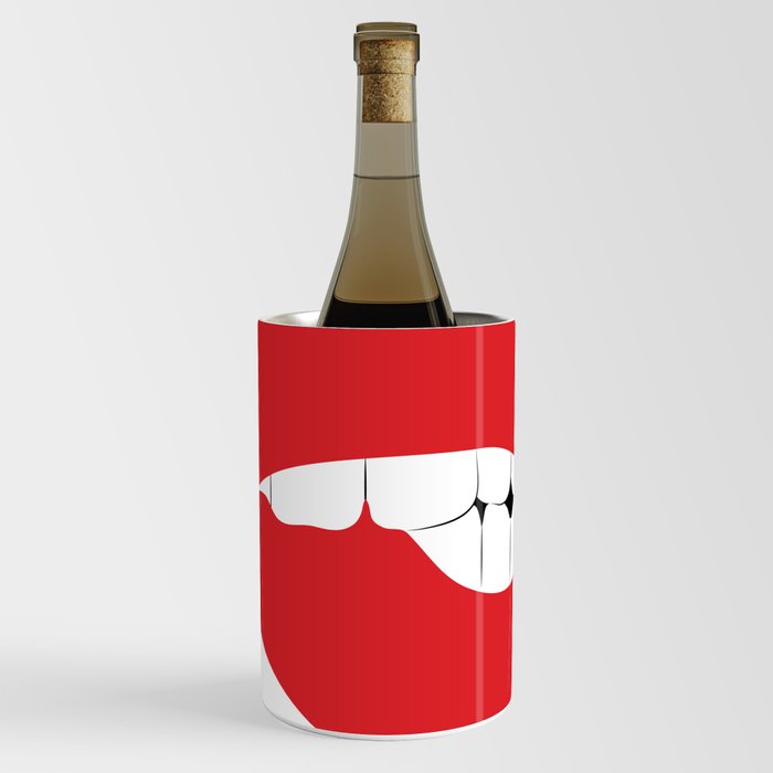 Lip biting  Wine Chiller