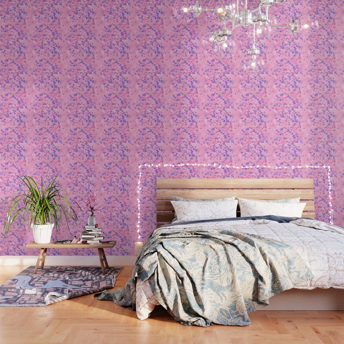 Pink Diamonds Wallpaper By Atfgraphics Society6