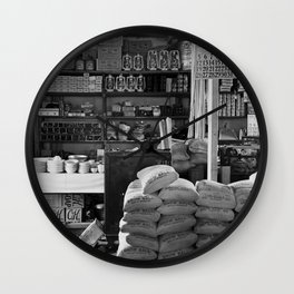 Walker Evans,General store interior  Wall Clock | Famousmen, Evans, Groceries, Countryside, Poor, Greatdepression, Journalism, Sharecropper, South, Agee 