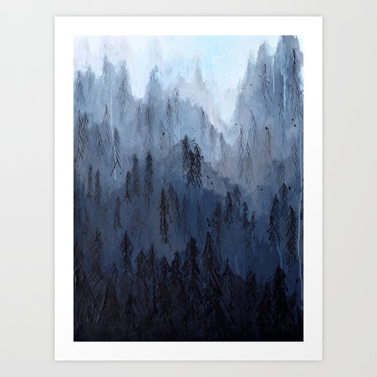 Mists No. 3 Art Print