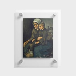  Peasant Woman with Child on her Lap, 1885 by Vincent van Gogh Floating Acrylic Print