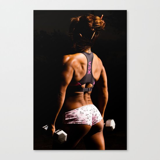Fitness Canvas Print