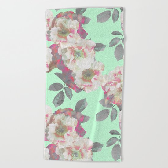 Fresh Garden Beach Towel