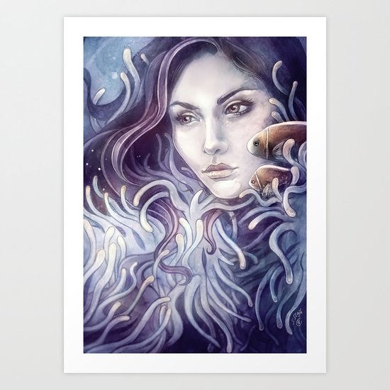 Anemone Art Print