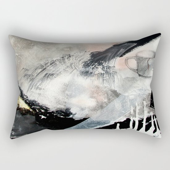 Saponification Abstraction Rectangular Pillow