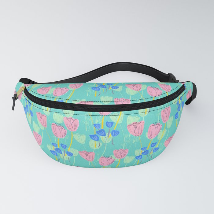 Colorburst Tulips Fanny Pack
