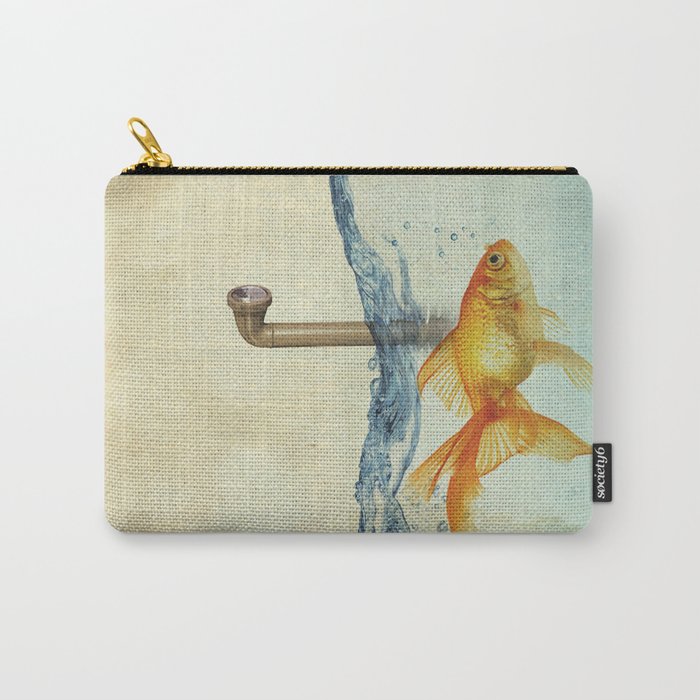 periscope goldfish Carry-All Pouch