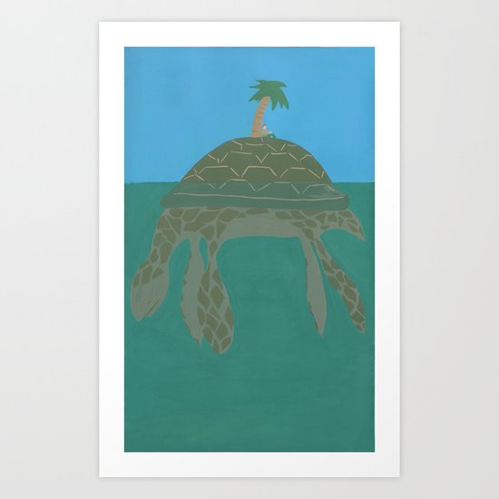 Turtle Island Art Print