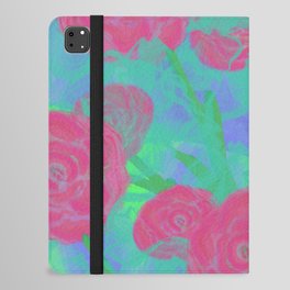 Flowers for You Spring Green  iPad Folio Case