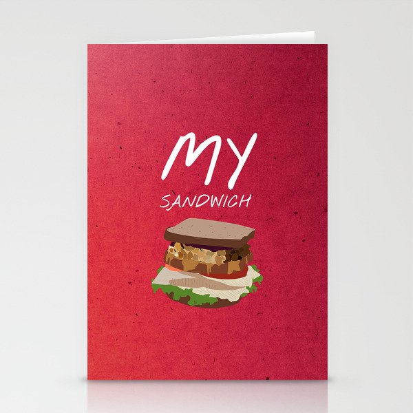 Friends 20th - My Sandwich Stationery Cards
