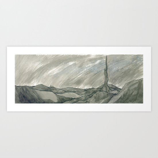 Ridge Art Print
