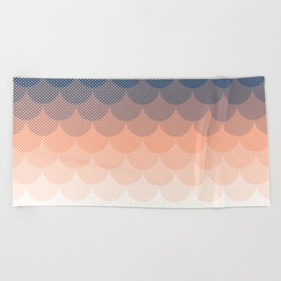 Abstract Clouds Beach Towel