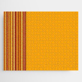 Yellow and warm stripes Jigsaw Puzzle