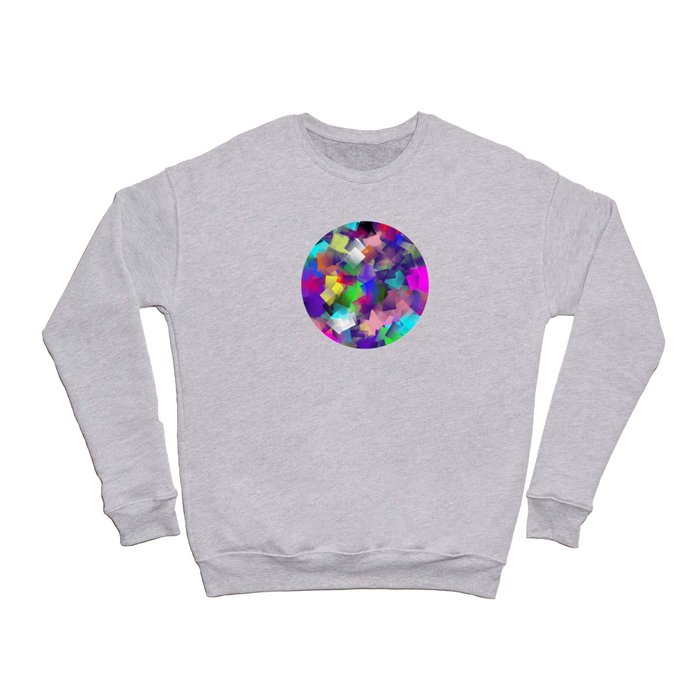 Colorful Squares Crewneck Sweatshirt
