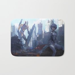  Rei Ayanami Bath Mat | Impressionism, Rei, Lovely, Fantasy, Colorful, Cute, Evangelion, Digital, Expressionism, Other 