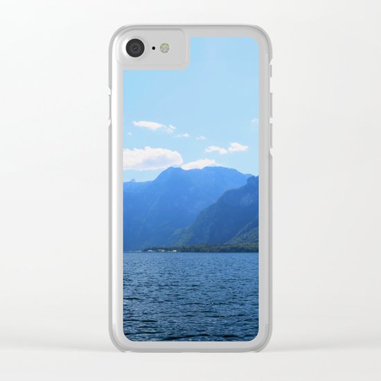 Koenigssee Lake with Alpes Mountains 2 on #Society6 Clear iPhone Case