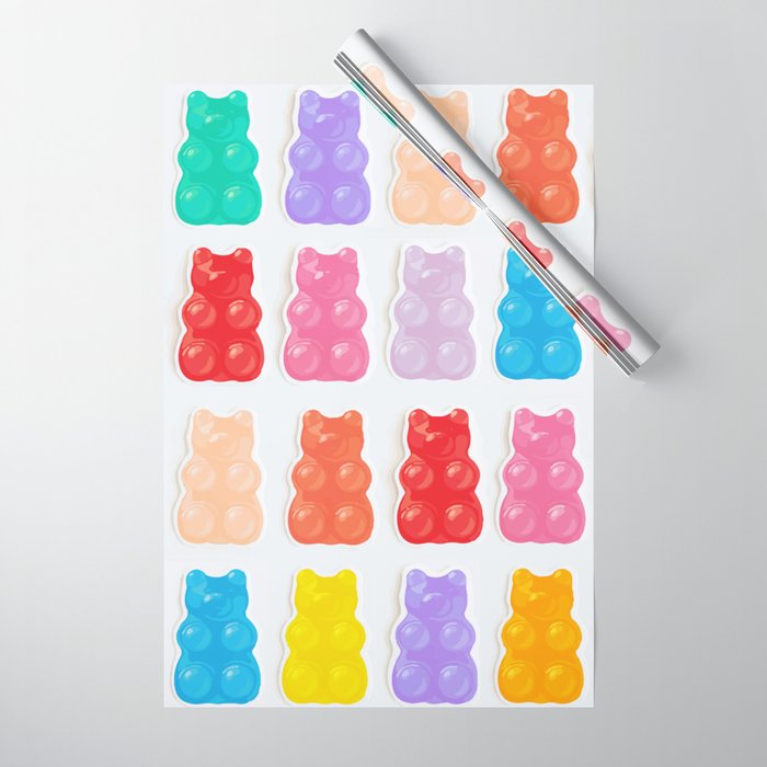 Gummy Bears Wrapping Paper