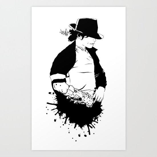 MJ - It Don't Matter Art Print