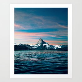 Matterhorn Sunset Art Print
