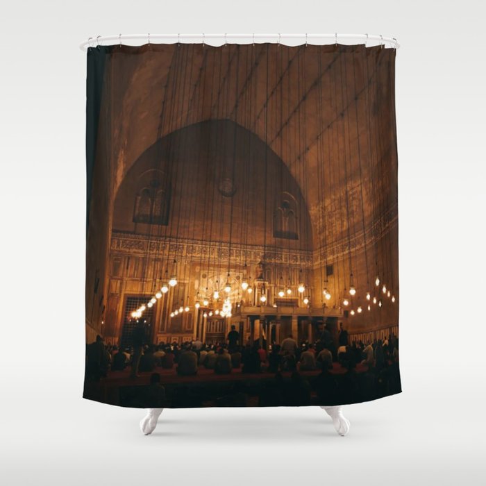 Ancient old mosque Shower Curtain
