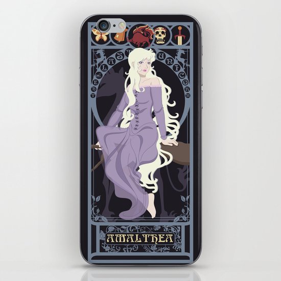 Amalthea Nouveau - The Last Unicorn iPhone & iPod Skin