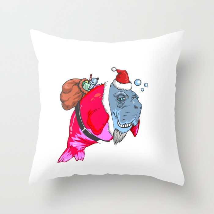 Christmas mermaid pillow 2025