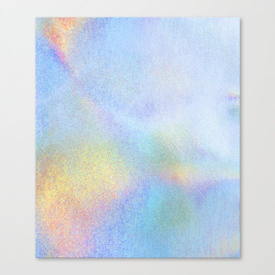 Holographic Iridescence Canvas Print