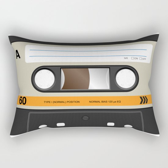 K7 cassette 8 90 Rectangular Pillow