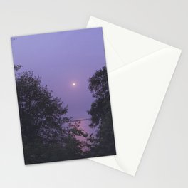 Purple Sky, Pink Sun Stationery Cards